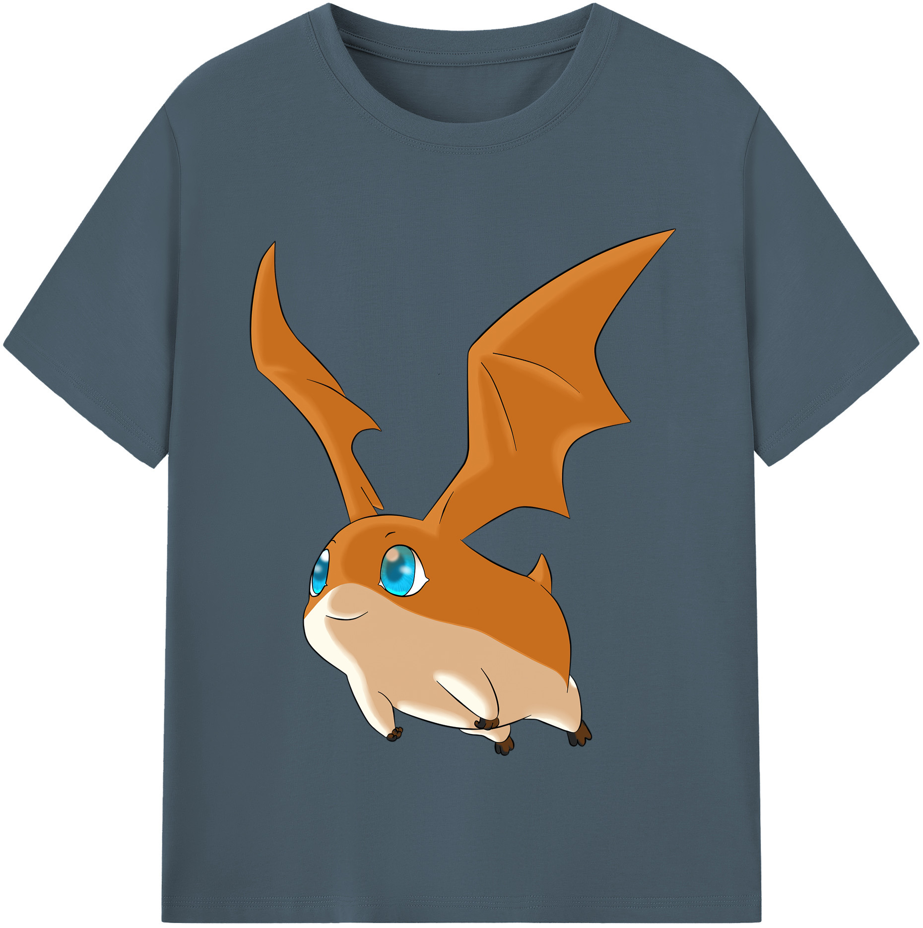 （画像用） Digimon デジタルモンスター/デジモン 綿100％半袖Tシャツ（フロントプリント）